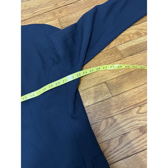 Vintage Orvis Mens Blazer Jacket Size 44L Navy Blue Wool 3 Roll 2 Gold Button - Picture 11 of 11